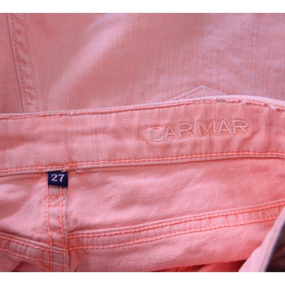 LF Carmar Orange Hued Open Hem Shorties 27 - Picture 10 of 10